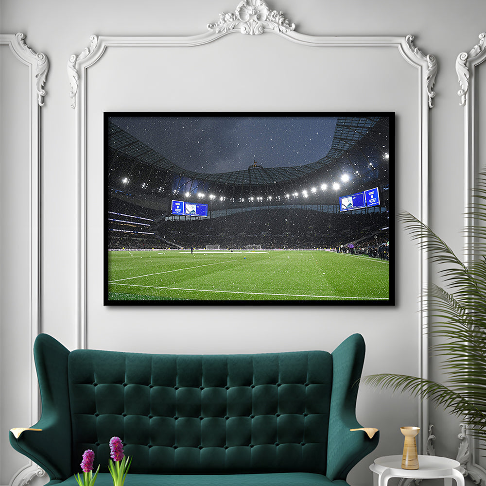 Hotspur Stadium, Stadium Canvas, Sport Art, Gift for him, Framed Art Print Wall Decor, Picture Framed