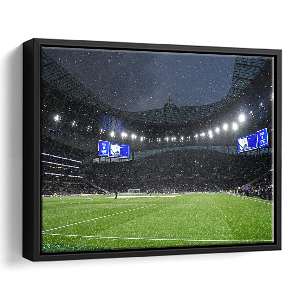 Hotspur Stadium, Stadium Canvas, Sport Art, Framed Canvas Print Wall Art, Floating Frame