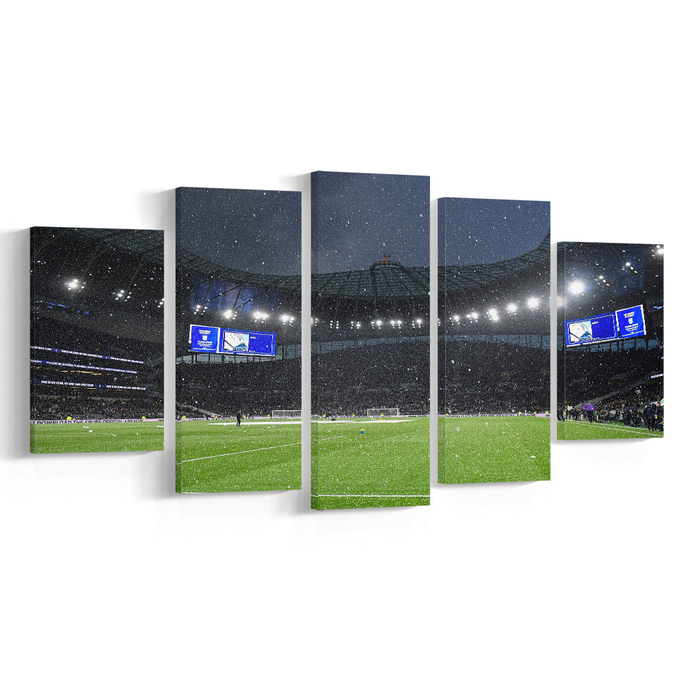 Hotspur Stadium, Stadium Canvas, Sport Art, Gift for him, 5 Panel, Large Canvas, Canvas Print Wall Art