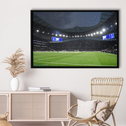 Hotspur Stadium, Stadium Canvas, Sport Art, Framed Canvas Print Wall Art, Floating Frame