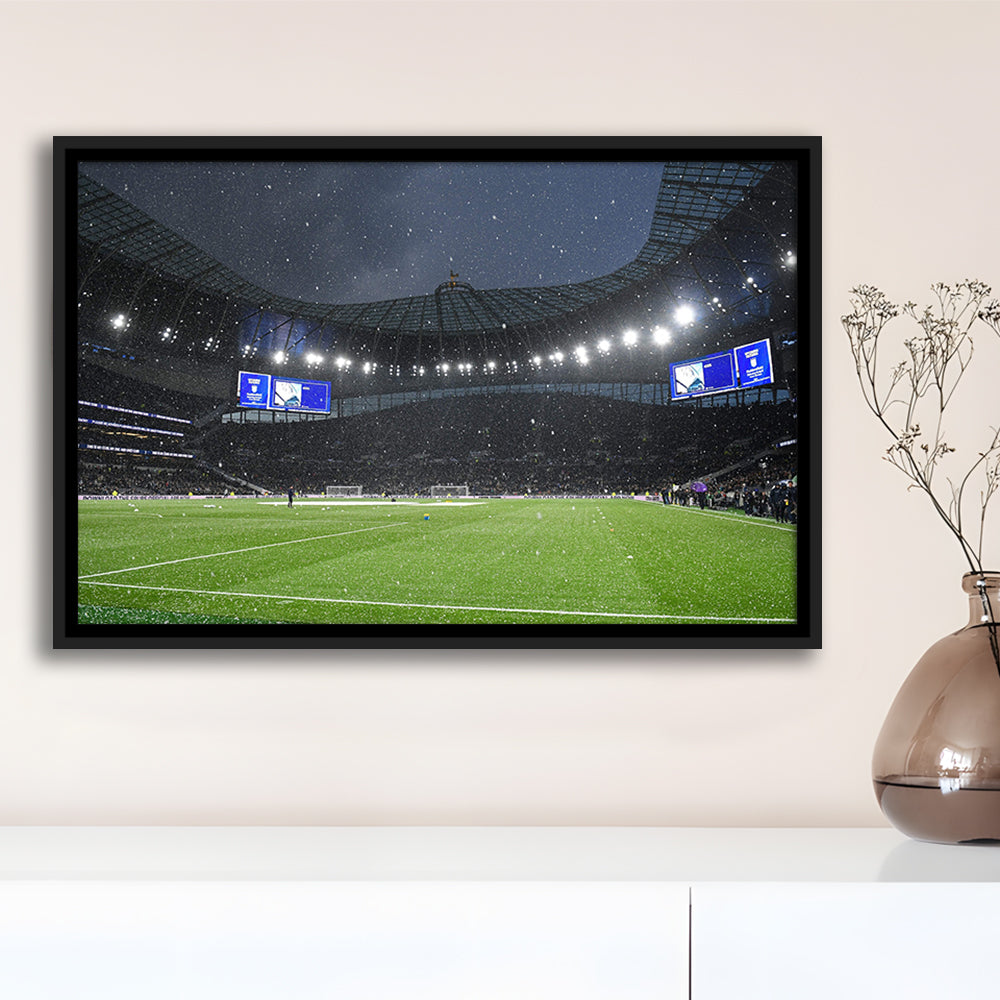 Hotspur Stadium, Stadium Canvas, Sport Art, Framed Canvas Print Wall Art, Floating Frame