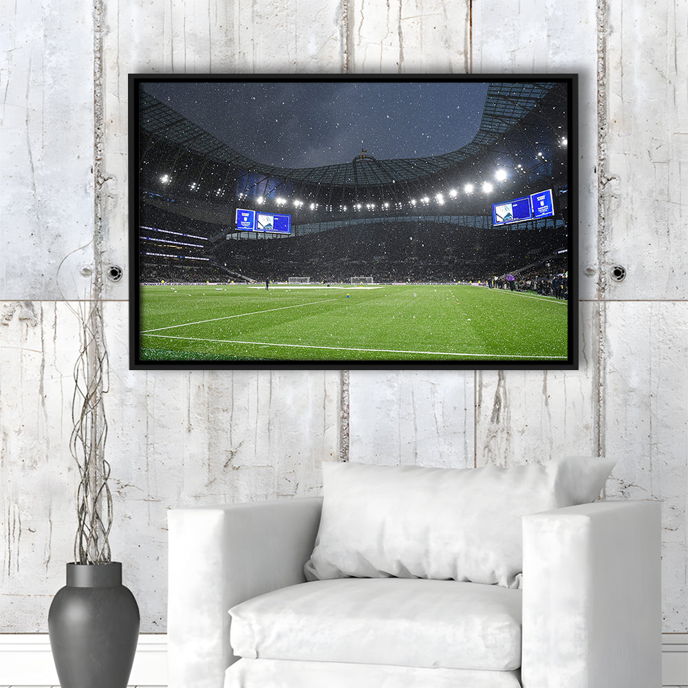 Hotspur Stadium, Stadium Canvas, Sport Art, Framed Canvas Print Wall Art, Floating Frame