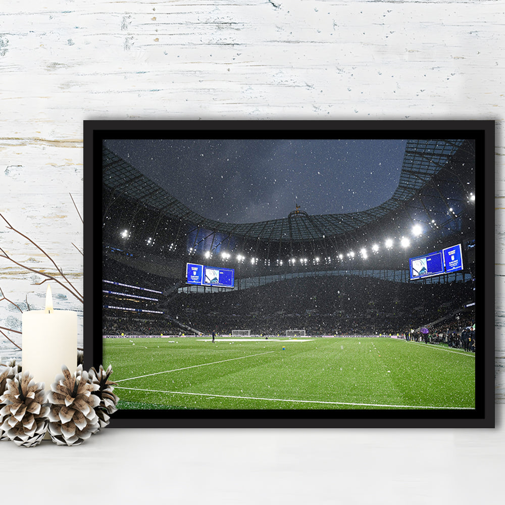 Hotspur Stadium, Stadium Canvas, Sport Art, Framed Canvas Print Wall Art, Floating Frame
