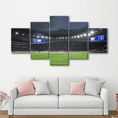 Hotspur Stadium, Stadium Canvas, Sport Art, Gift for him, 5 Panel, Large Canvas, Canvas Print Wall Art