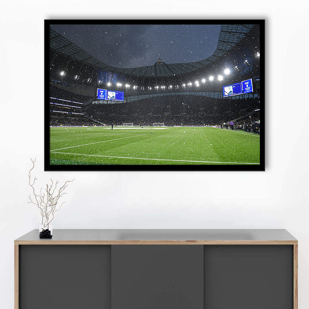 Hotspur Stadium, Stadium Canvas, Sport Art, Gift for him, Framed Art Print Wall Decor, Picture Framed