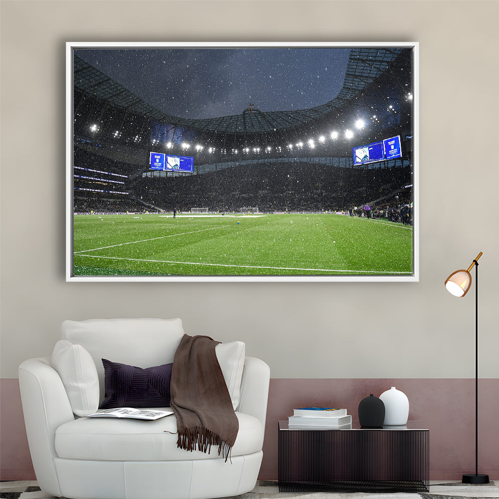 Hotspur Stadium, Stadium Canvas, Sport Art, Framed Canvas Print Wall Art, Floating Frame