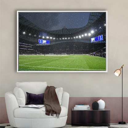 Hotspur Stadium, Stadium Canvas, Sport Art, Framed Canvas Print Wall Art, Floating Frame