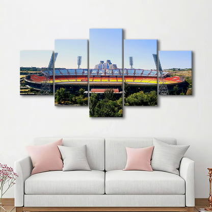 Hrazdan Stadium, Stadium Canvas, Sport Art, Gift for him, 5 Panel, Large Canvas, Canvas Print Wall Art
