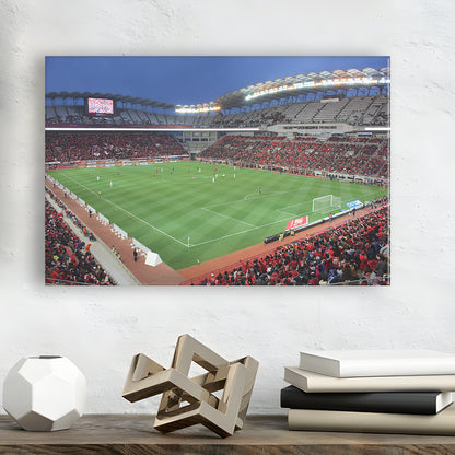 Ibaraki Kashima Stadium, Stadium Canvas, Sport Art, Gift for him, Man Cave Decor, Art Print, Canvas Print Wall Art