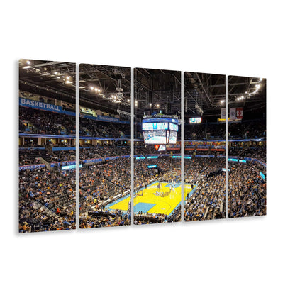 Inside American Airlines Arena, Stadium Canvas, Sport Art, 5 Panel B, Extra Large Canvas, Canvas Print Wall Art