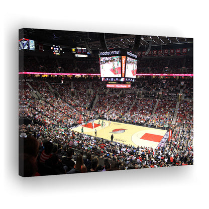 Inside Scotiabank Arena Toronto, Stadium Canvas, Sport Art, Gift for him, Man Cave Decor, Art Print, Canvas Print Wall Art