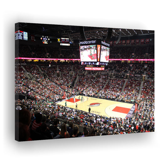 Inside Scotiabank Arena Toronto, Stadium Canvas, Sport Art, Gift for him, Man Cave Decor, Art Print, Canvas Print Wall Art