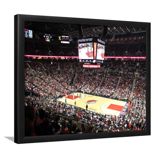 Inside Scotiabank Arena Toronto, Stadium Canvas, Sport Art, Gift for him, Framed Art Print Wall Decor, Picture Framed