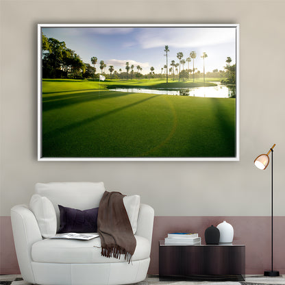 Intercontinental Sanctuary Cove Golf Resorts Of The World, Floating Framed Canvas Print Wall Art