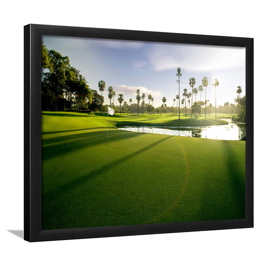Intercontinental Sanctuary Cove Golf Resorts Of The World, Framed Art Print Wall Decor, Picture Framed