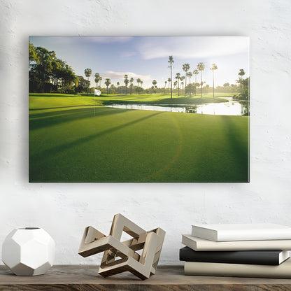 Intercontinental Sanctuary Cove Golf Resorts Of The World, Golf Art Print,Gifts Golf Lover