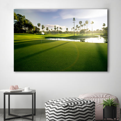 Intercontinental Sanctuary Cove Golf Resorts Of The World, Golf Art Print,Gifts Golf Lover