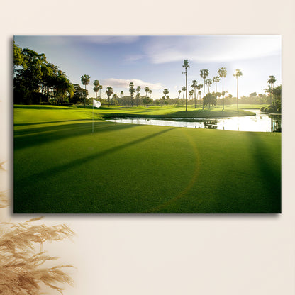 Intercontinental Sanctuary Cove Golf Resorts Of The World, Golf Art Print,Gifts Golf Lover