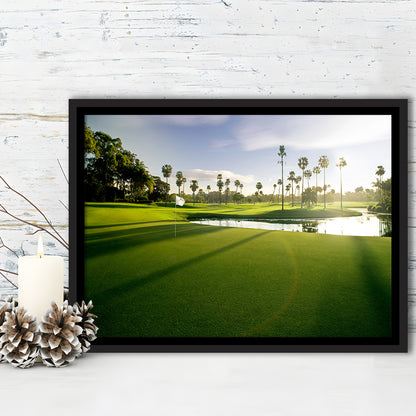 Intercontinental Sanctuary Cove Golf Resorts Of The World, Floating Framed Canvas Print Wall Art