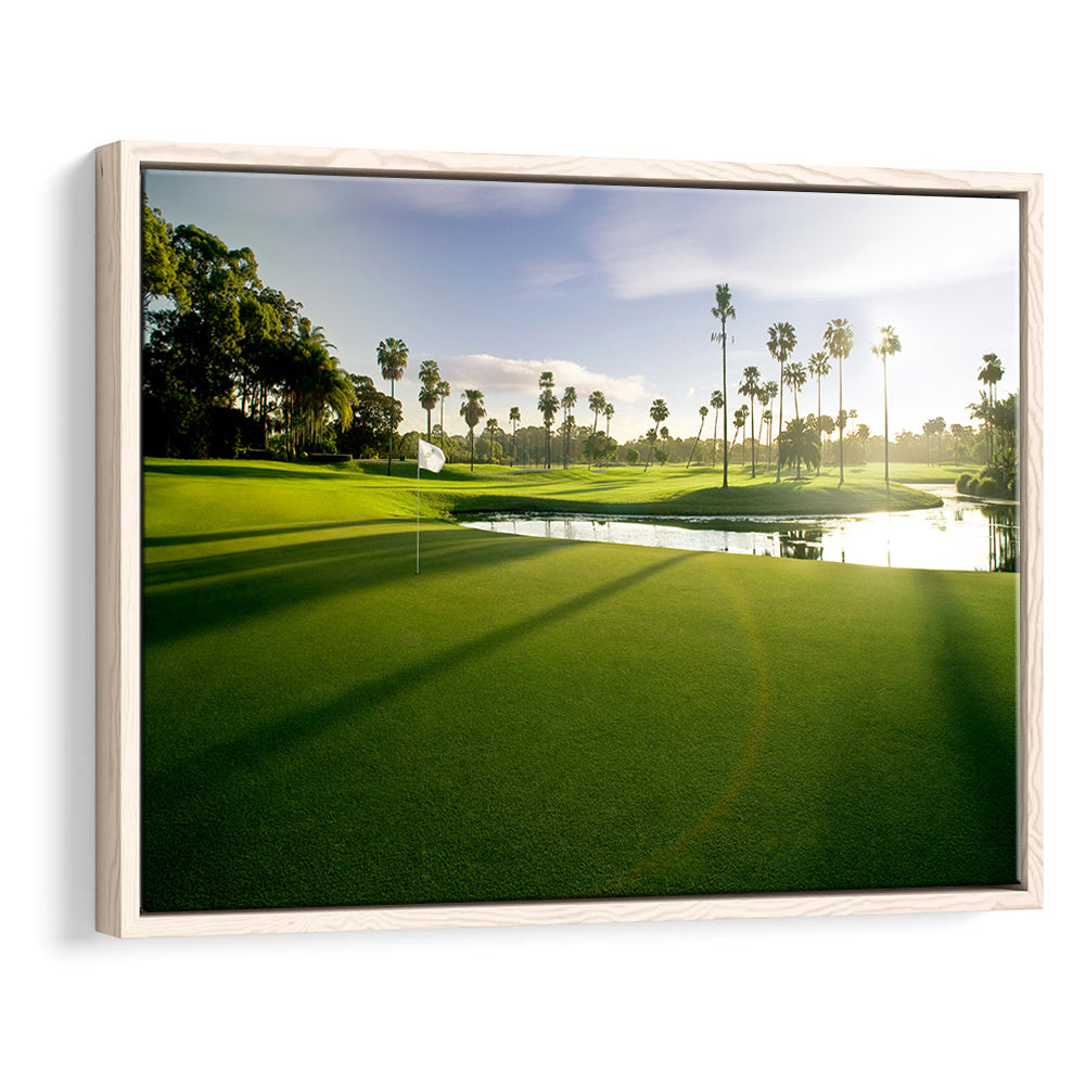 Intercontinental Sanctuary Cove Golf Resorts Of The World, Floating Framed Canvas Print Wall Art