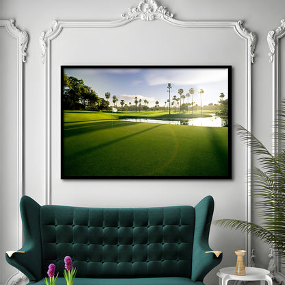 Intercontinental Sanctuary Cove Golf Resorts Of The World, Framed Art Print Wall Decor, Picture Framed