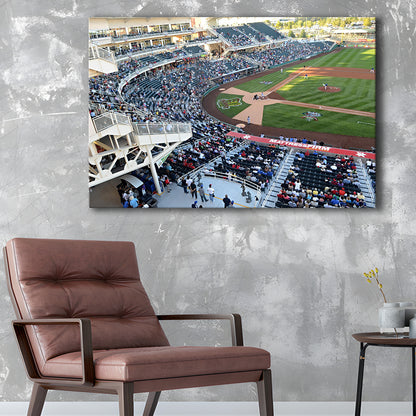 Isotopes Park in Mexico, Stadium Canvas, Sport Art, Gift for him, Man Cave Decor, Art Print, Canvas Print Wall Art