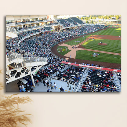 Isotopes Park in Mexico, Stadium Canvas, Sport Art, Gift for him, Man Cave Decor, Art Print, Canvas Print Wall Art