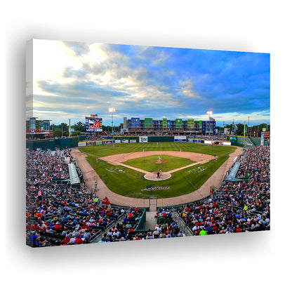 Jackson Field, Stadium Canvas, Sport Art, Gift for him, Man Cave Decor, Art Print, Canvas Print Wall Art