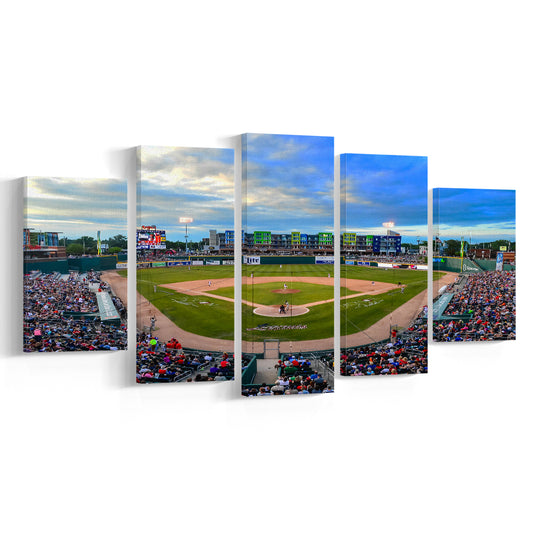 Jackson Field, Stadium Canvas, Sport Art, Gift for him, 5 Panel, Large Canvas, Canvas Print Wall Art
