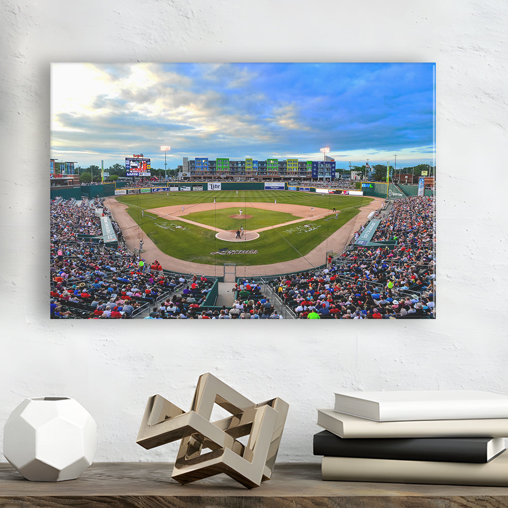 Jackson Field, Stadium Canvas, Sport Art, Gift for him, Man Cave Decor, Art Print, Canvas Print Wall Art