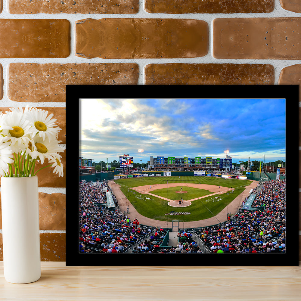 Jackson Field, Stadium Canvas, Sport Art, Gift for him, Framed Art Print Wall Decor, Picture Framed