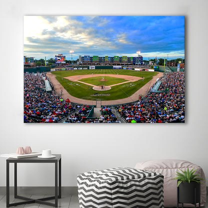 Jackson Field, Stadium Canvas, Sport Art, Gift for him, Man Cave Decor, Art Print, Canvas Print Wall Art