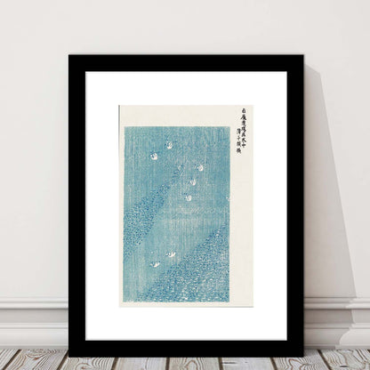 Japanese Vintage Woodblock Print By Taguchi Tomoki, Japanese Vintage Art, Framed Art Print, White Border