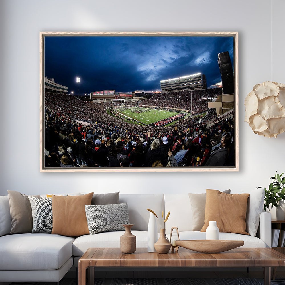 Jones At and t Stadium, Stadium Canvas, Sport Art, Framed Canvas Print Wall Art, Floating Frame
