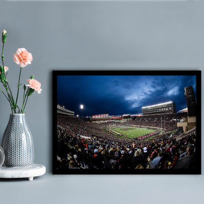 Jones At and t Stadium, Stadium Canvas, Sport Art, Gift for him, Framed Art Print Wall Decor, Picture Framed
