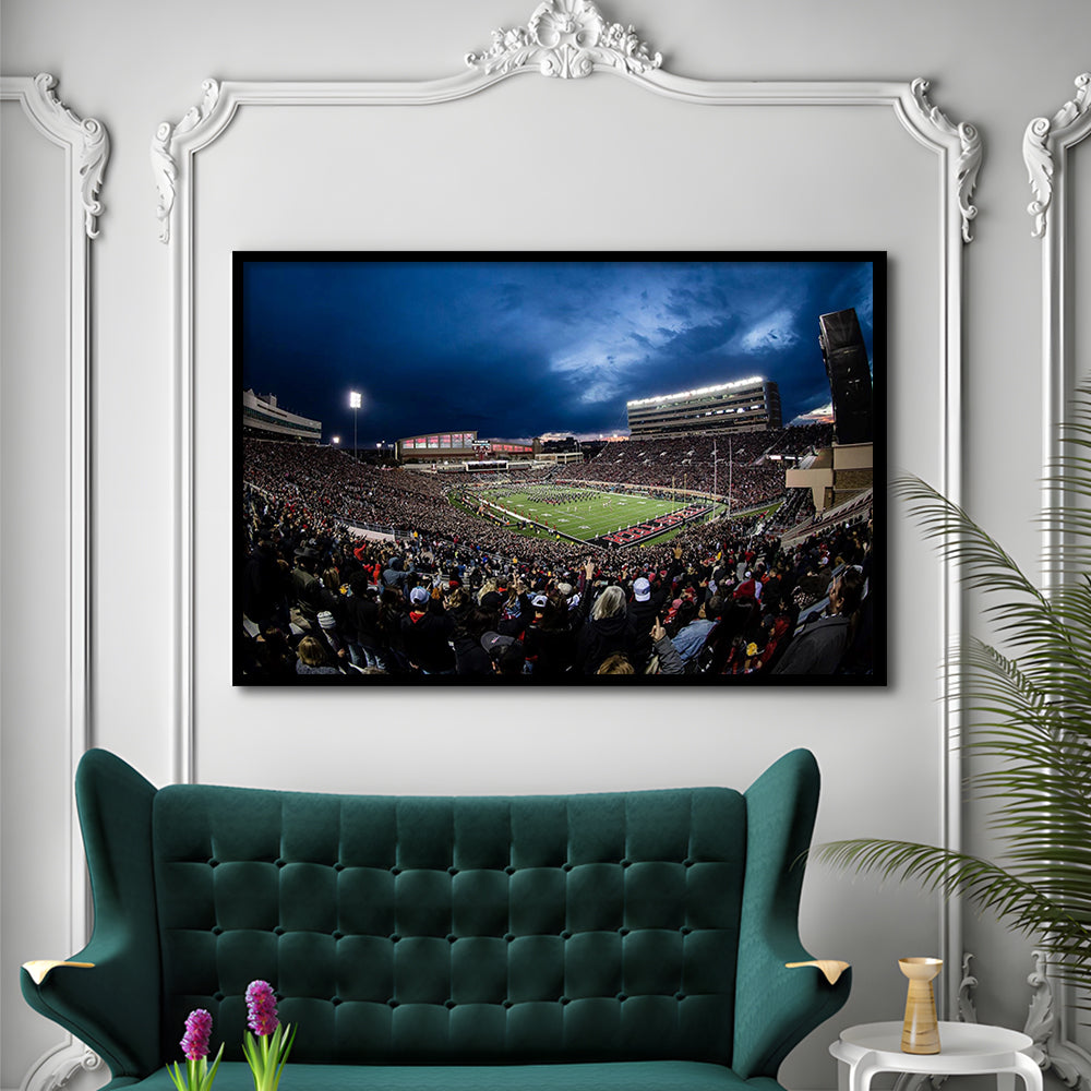 Jones At and t Stadium, Stadium Canvas, Sport Art, Gift for him, Framed Art Print Wall Decor, Picture Framed