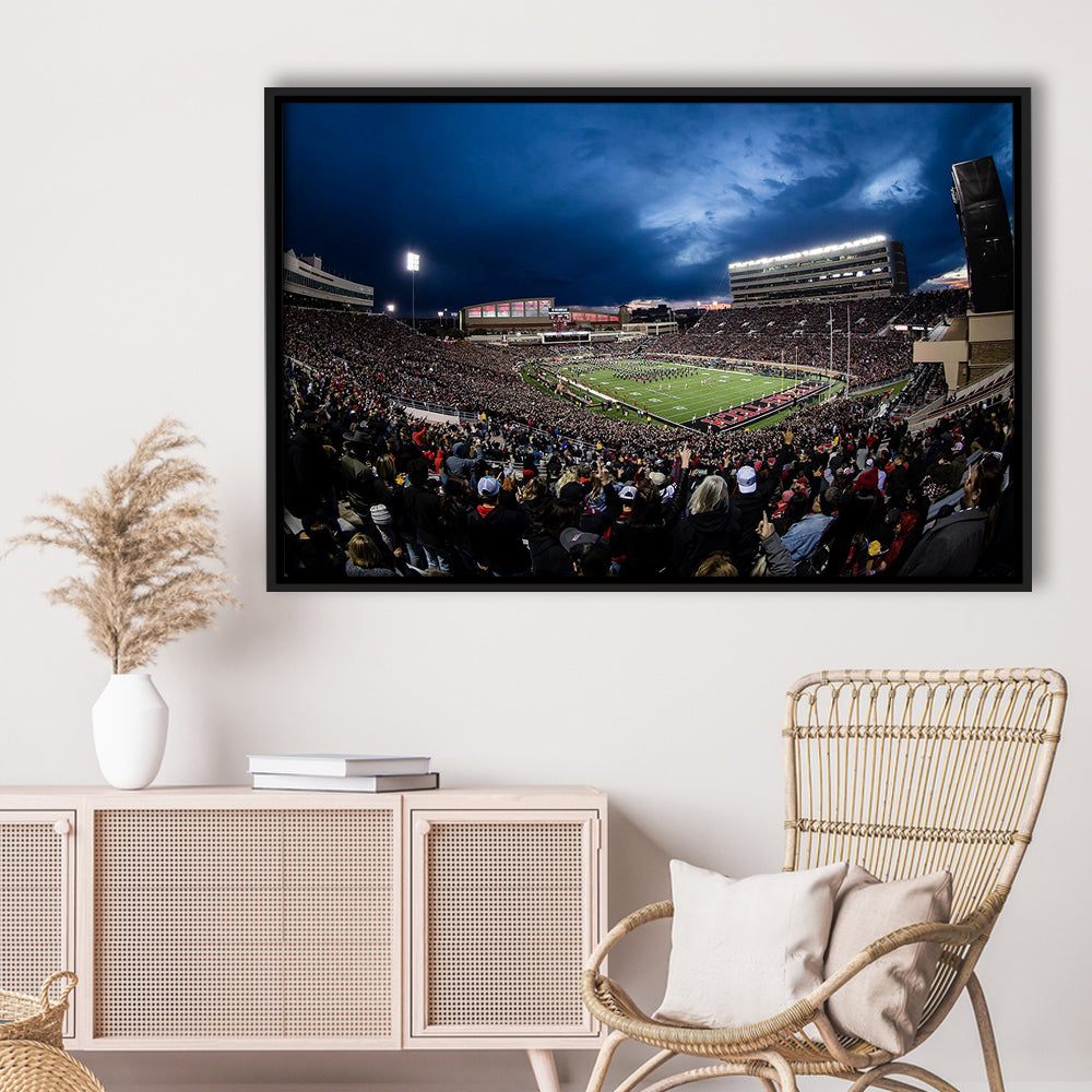 Jones At and t Stadium, Stadium Canvas, Sport Art, Framed Canvas Print Wall Art, Floating Frame