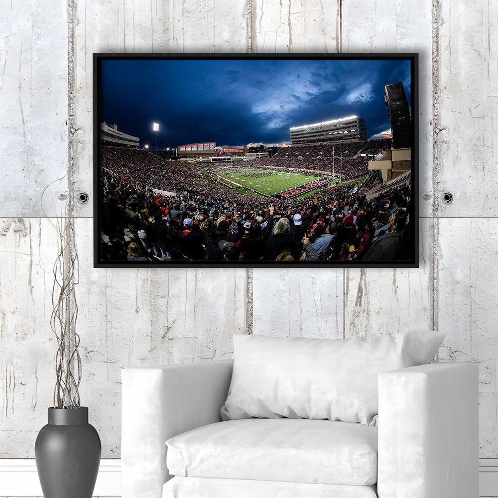 Jones At and t Stadium, Stadium Canvas, Sport Art, Framed Canvas Print Wall Art, Floating Frame