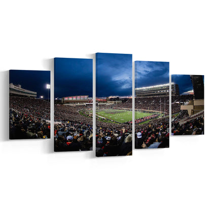 Jones At and t Stadium, Stadium Canvas, Sport Art, Gift for him, 5 Panel, Large Canvas, Canvas Print Wall Art
