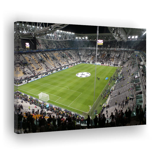Juventus Stadium, Stadium Canvas, Sport Art, Gift for him, Man Cave Decor, Art Print, Canvas Print Wall Art