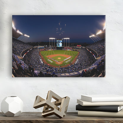 Kauffman Stadium in Missouri, Stadium Canvas, Sport Art, Gift for him, Man Cave Decor, Art Print, Canvas Print Wall Art