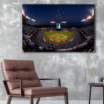 Kauffman Stadium in Missouri, Stadium Canvas, Sport Art, Gift for him, Man Cave Decor, Art Print, Canvas Print Wall Art