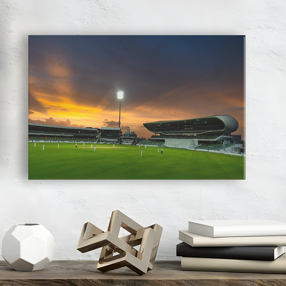 Kensington Oval, Stadium Canvas, Sport Art, Gift for him, Man Cave Decor, Art Print, Canvas Print Wall Art
