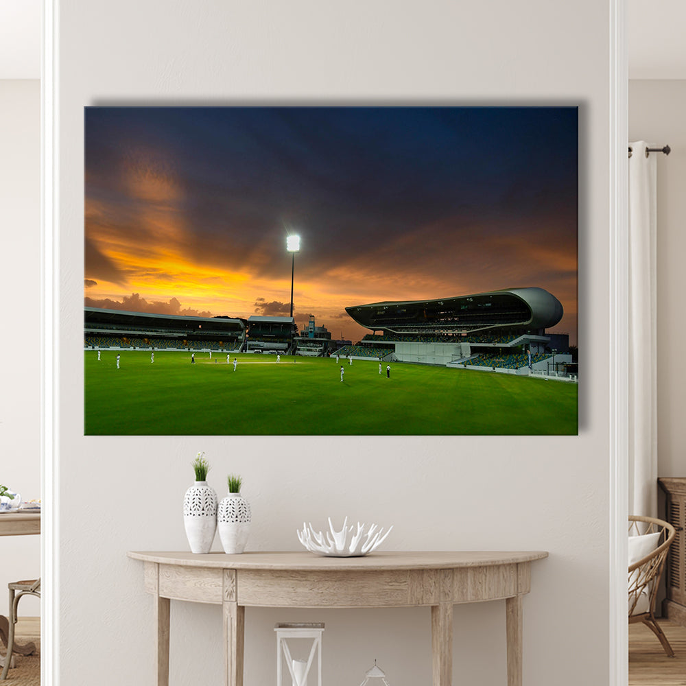 Kensington Oval, Stadium Canvas, Sport Art, Gift for him, Man Cave Decor, Art Print, Canvas Print Wall Art