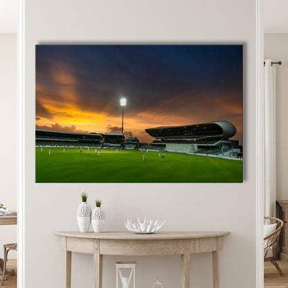 Kensington Oval, Stadium Canvas, Sport Art, Gift for him, Man Cave Decor, Art Print, Canvas Print Wall Art