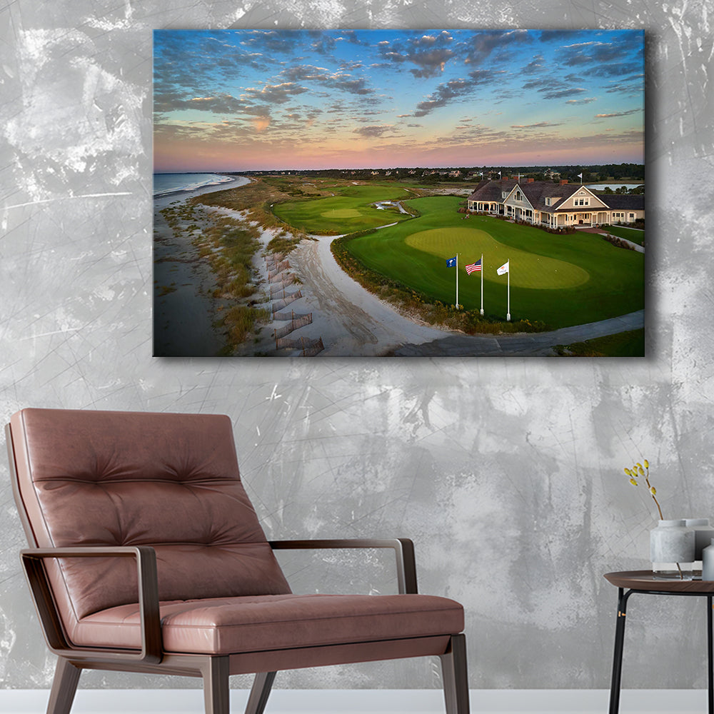 Kiawah Island Golf Resort Ocean Course, Kiawah Island, South Carolina, Golf Art Print