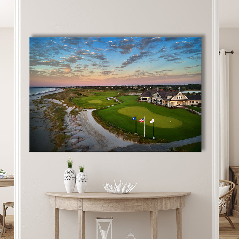Kiawah Island Golf Resort Ocean Course, Kiawah Island, South Carolina, Golf Art Print