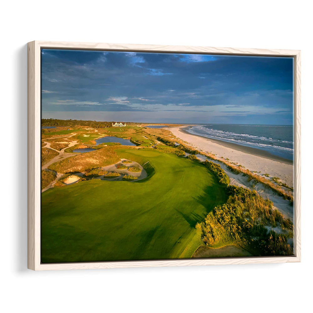 Kiawah Island Golf Resort Ocean Course, Kiawah Island, South Carolina 1, Floating Framed Canvas Print Wall Art