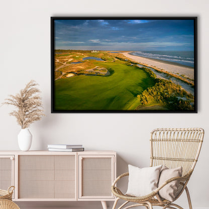 Kiawah Island Golf Resort Ocean Course, Kiawah Island, South Carolina 1, Floating Framed Canvas Print Wall Art