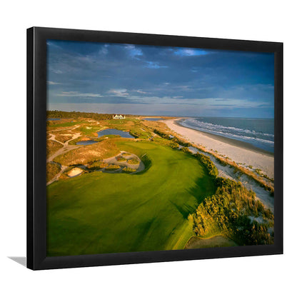 Kiawah Island Golf Resort Ocean Course, Kiawah Island, South Carolina 1, Framed Art Print Wall Decor, Picture Framed